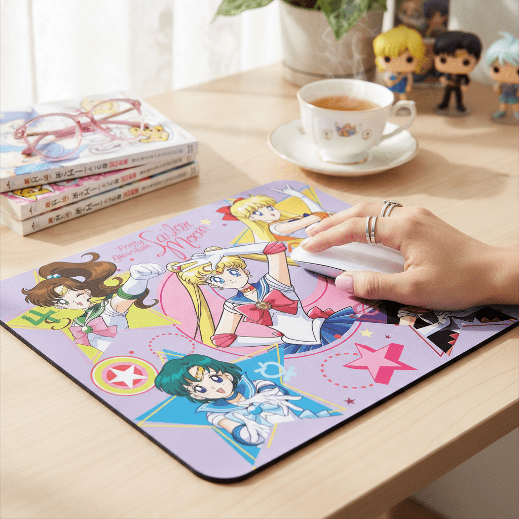 Sailor Moon muismat – Sailor Warriors - Fans Geek Storeproduct_type#ABYstyle