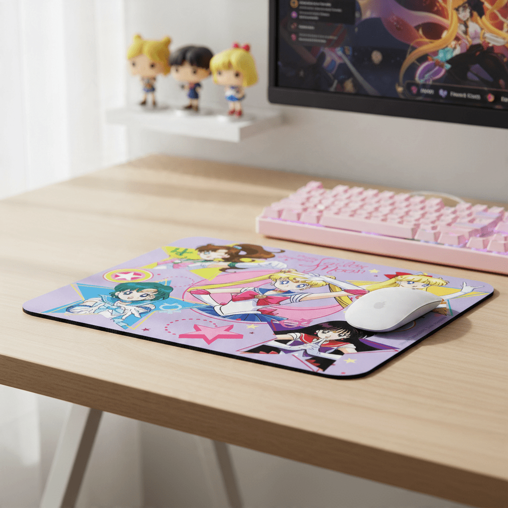 Sailor Moon muismat – Sailor Warriors - Fans Geek Storeproduct_type#ABYstyle