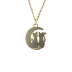 SAILOR MOON - Pendant necklace "Cats on the moon" - Fans Geek Store