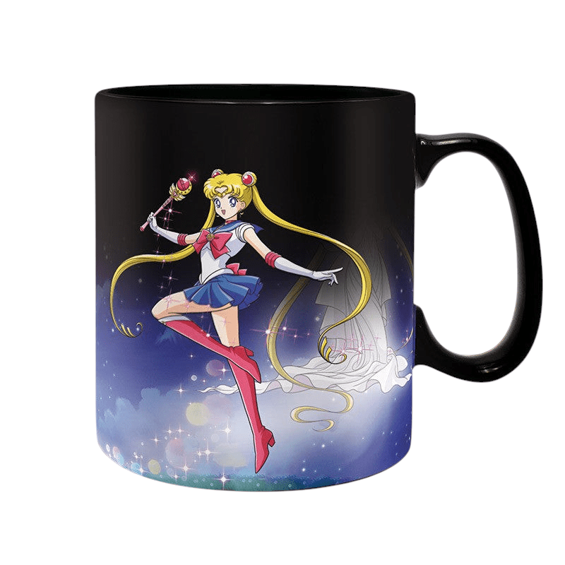 Sailor Moon warmtegevoelige mok – Sailor Moon & Chibi Moon - Fans Geek Storeproduct_type#ABYstyle