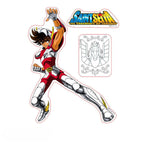 SAINT SEIYA - Stickers - 16x11cm/ 2 sheets - Pegasus/Shiryu - Fans Geek Store