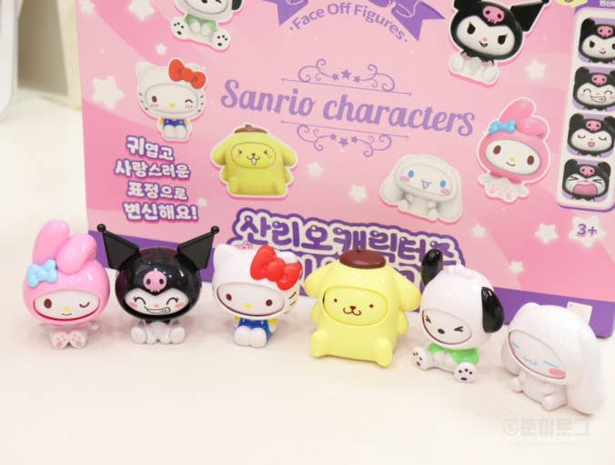 Sanrio Face Off Blind Box | Verzamelbaar Figuur | K - Wonderland - Fans Geek Storeproduct_typeK - Wonderland