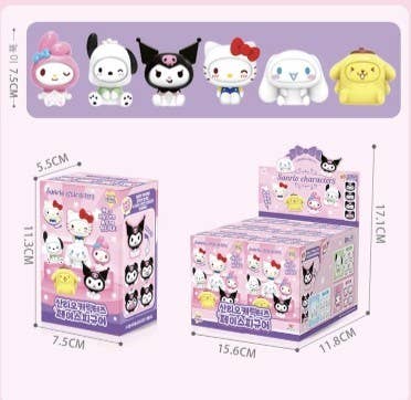 Sanrio Face Off Blind Box | Verzamelbaar Figuur | K - Wonderland - Fans Geek Storeproduct_typeK - Wonderland