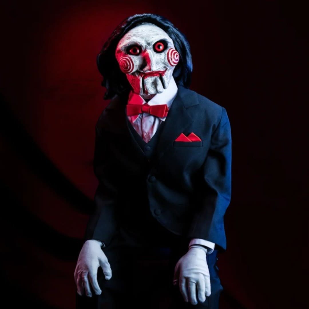 Saw Figure Stripe Puppet Prop / Marionette Billy the Puppet - Fans Geek Store