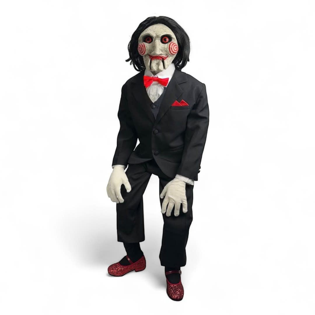 Saw Figure Stripe Puppet Prop / Marionette Billy the Puppet - Fans Geek Store