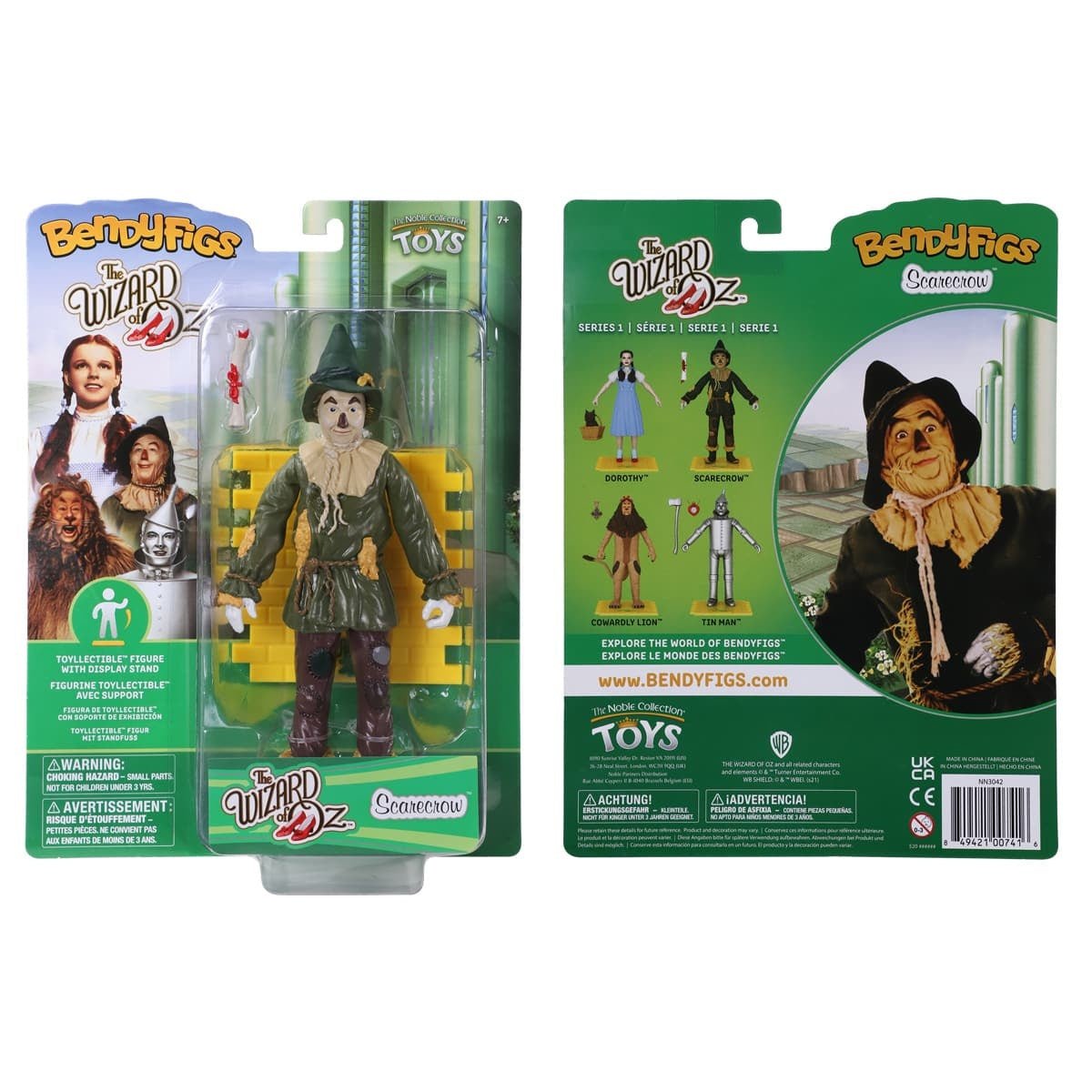 The Wizard of Oz: Scarecrow Bendyfig - Fans Geek Store