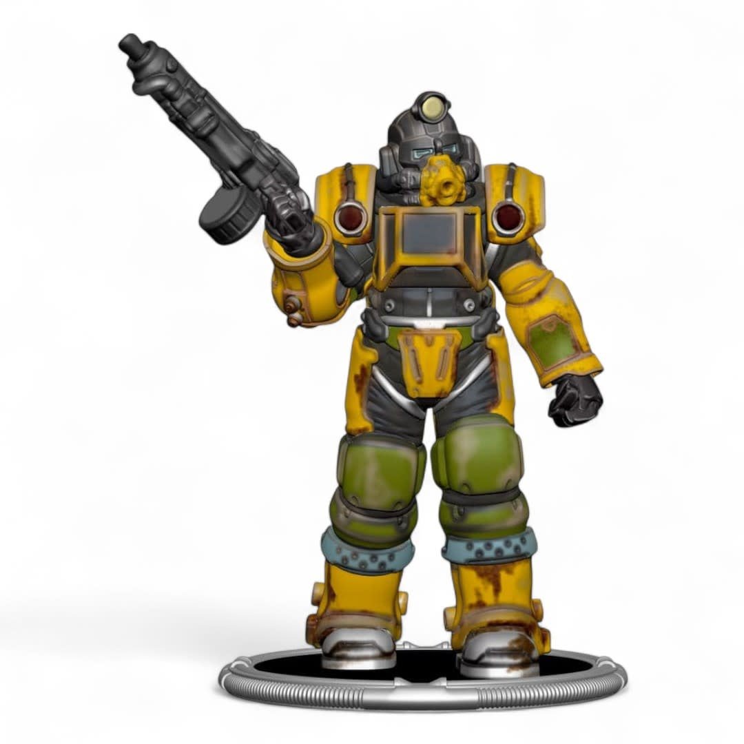 Set A Excavator & Vault Boy (Gun) - Fans Geek Store