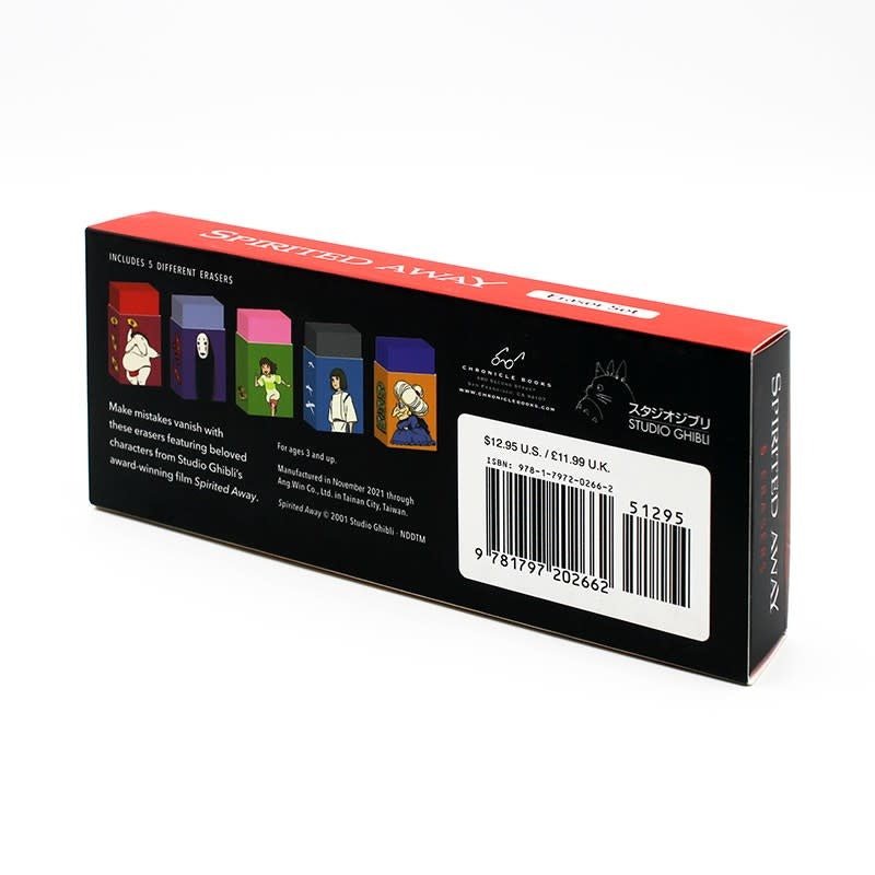 Spirited Away Eraser Set - Spirited Away - Fans Geek Store
