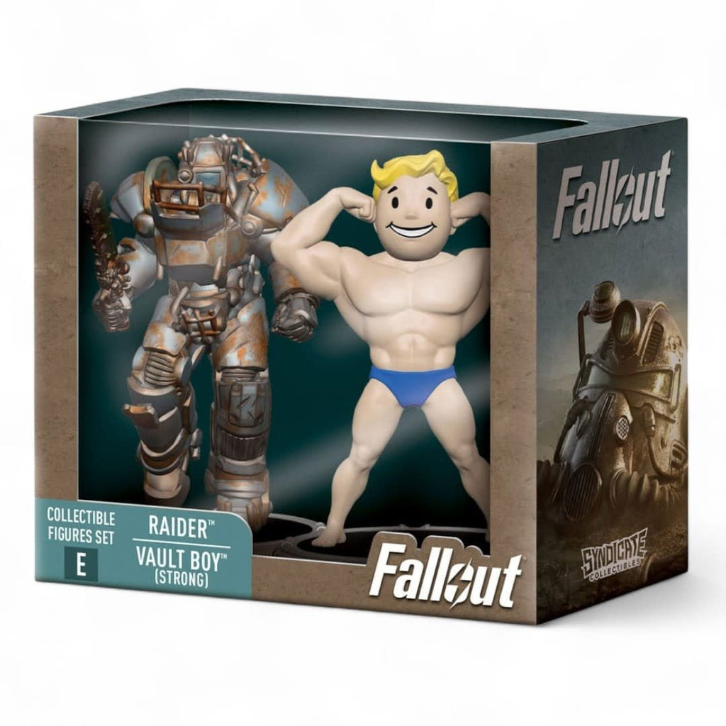 Set E Raider & Vault Boy (Strong) - Fans Geek Store