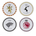 Set van 4 Porseleinen Borden – Game of Thrones