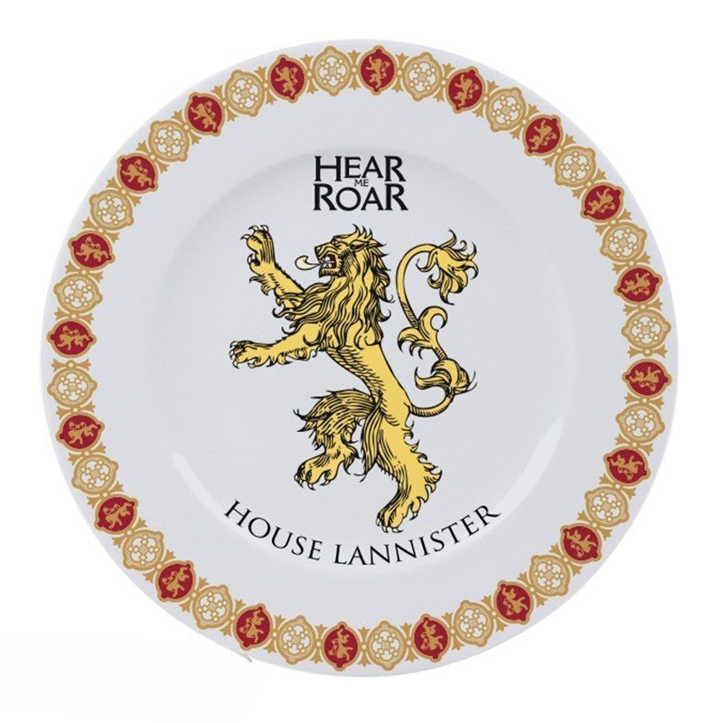 Set van 4 Porseleinen Borden – Game of Thrones - Fans Geek Storeproduct_typeABYstyle