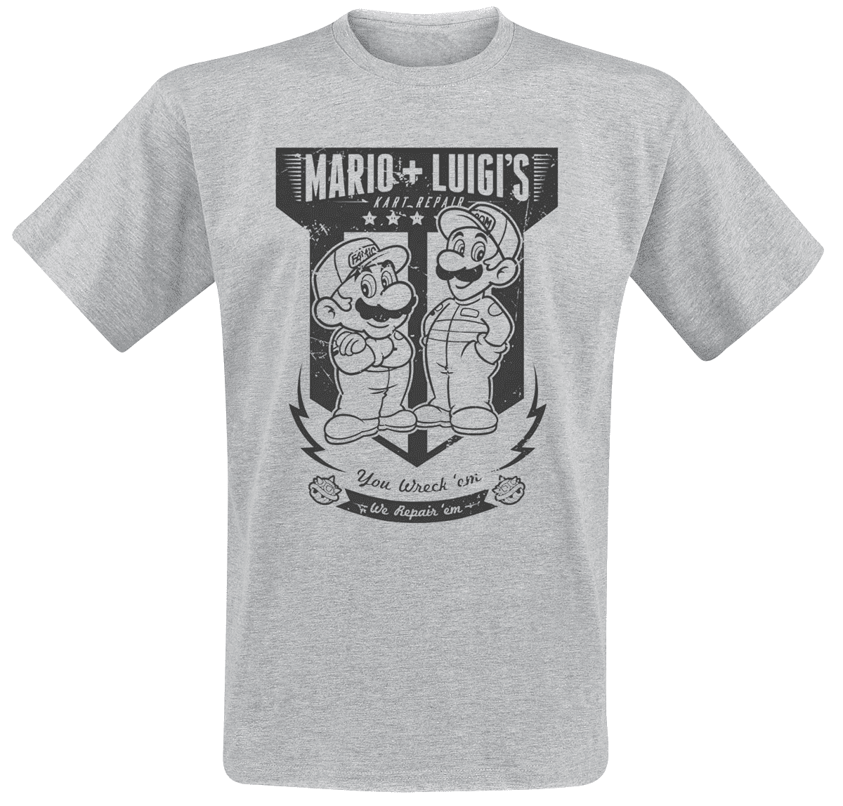 Nintendo - Mario Kart Fix - It team Range T-shirt - Fans Geek Store