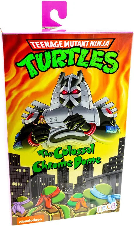 TMNT Cartoon Chrome Dome Actiefiguur 23 cm