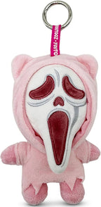 Scream Ghost Face Pluche Sleutelhanger Roze 13 cm