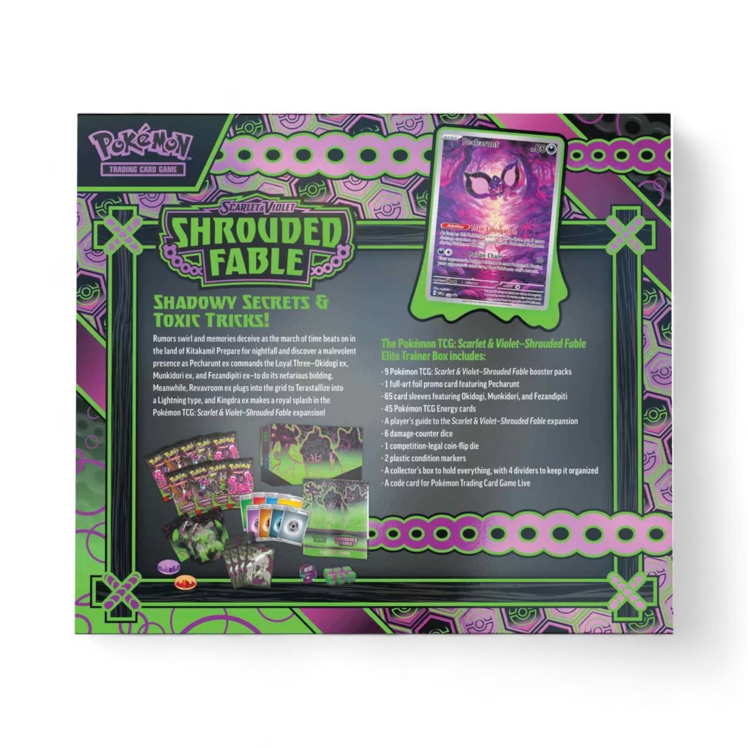 Shrouded Fable Elite Trainer Box - Scarlet & Violet - Pokémon TCG - Fans Geek Store