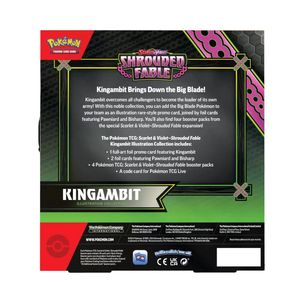 Shrouded Fable - Illustration Collection Kingambit - Scarlet & Violet - Pokémon TCG - Fans Geek Store
