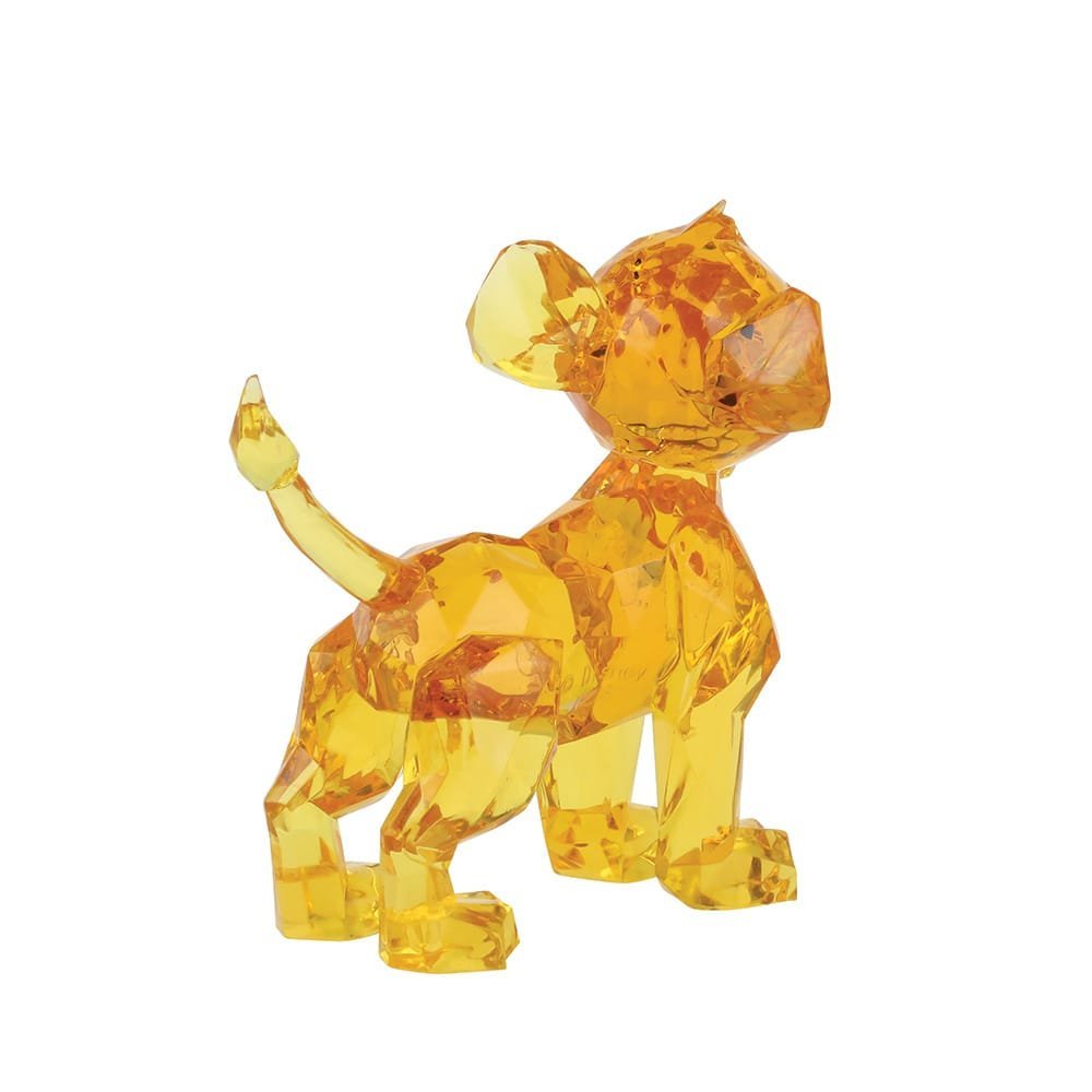 Simba By Licensed Facets, Gevlekte Gouden Acryl Sculptuur, Lion King - Fans Geek Storeproduct_typeEnesco