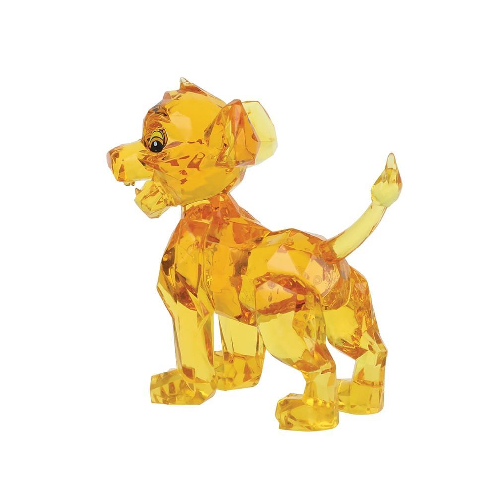 Simba By Licensed Facets, Gevlekte Gouden Acryl Sculptuur, Lion King - Fans Geek Storeproduct_typeEnesco