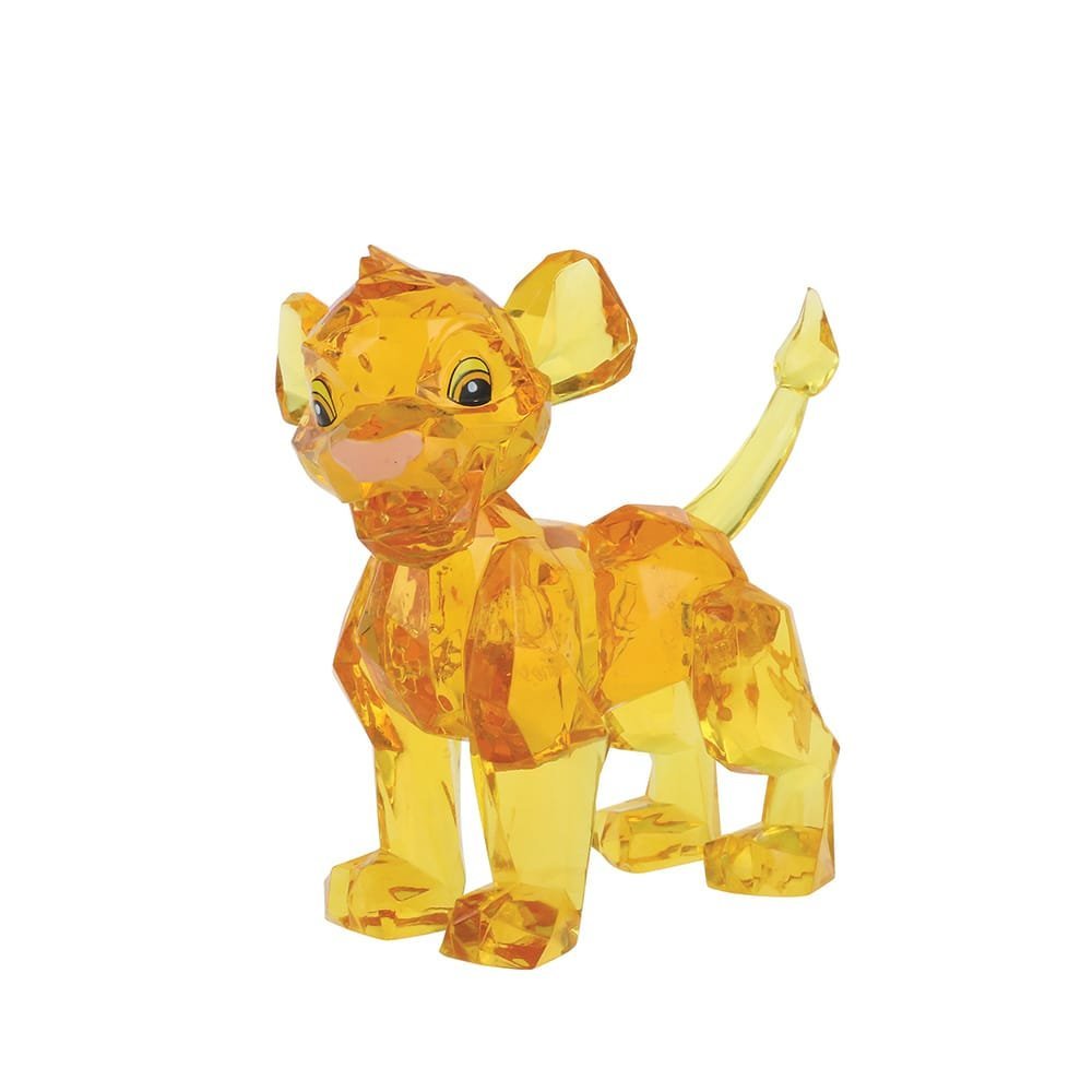 Simba By Licensed Facets, Gevlekte Gouden Acryl Sculptuur, Lion King - Fans Geek Storeproduct_typeEnesco