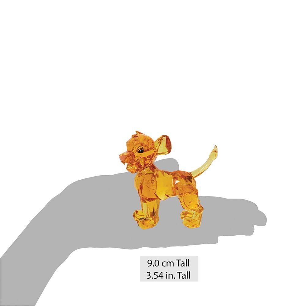 Simba By Licensed Facets, Gevlekte Gouden Acryl Sculptuur, Lion King - Fans Geek Storeproduct_typeEnesco