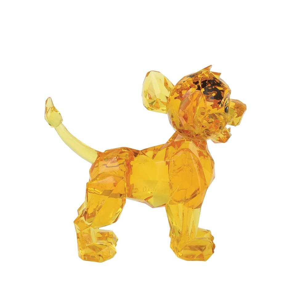 Simba By Licensed Facets, Gevlekte Gouden Acryl Sculptuur, Lion King - Fans Geek Storeproduct_typeEnesco