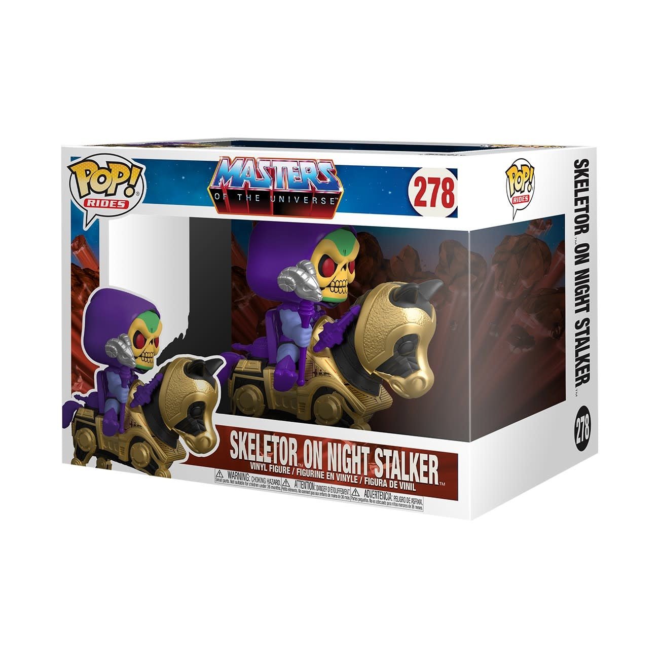 Pop! Masters of the Universe: Rides - Skeletor with Night Stalker - Fans Geek Store