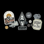 SKYRIM - Toiletry Bag 'Badges' - Fans Geek Store