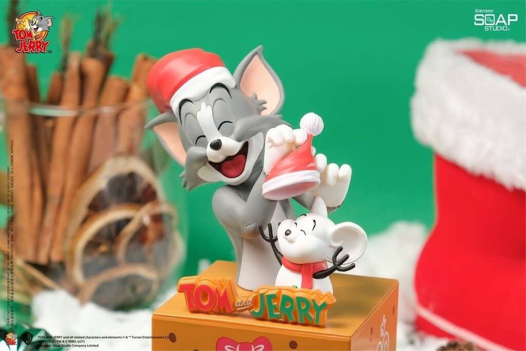Tom and Jerry: Mysterious Box Series - Christmas Surprise PVC Statue - Fans Geek Store