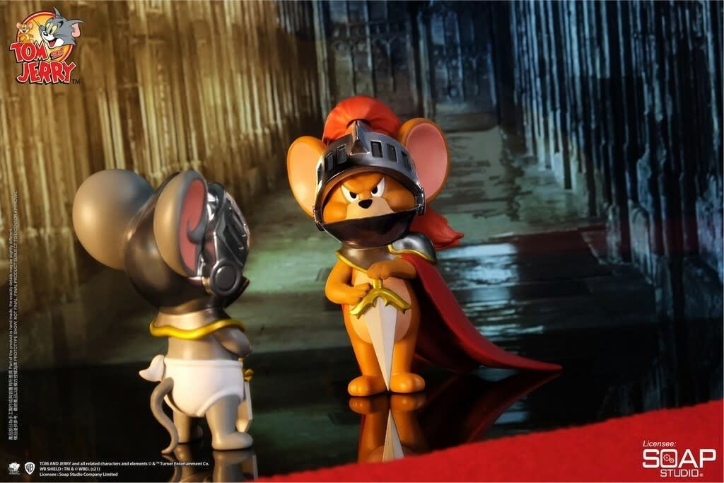 Tom and Jerry: Royal Court Jerry and Tuffy PVC Statue - Fans Geek Store