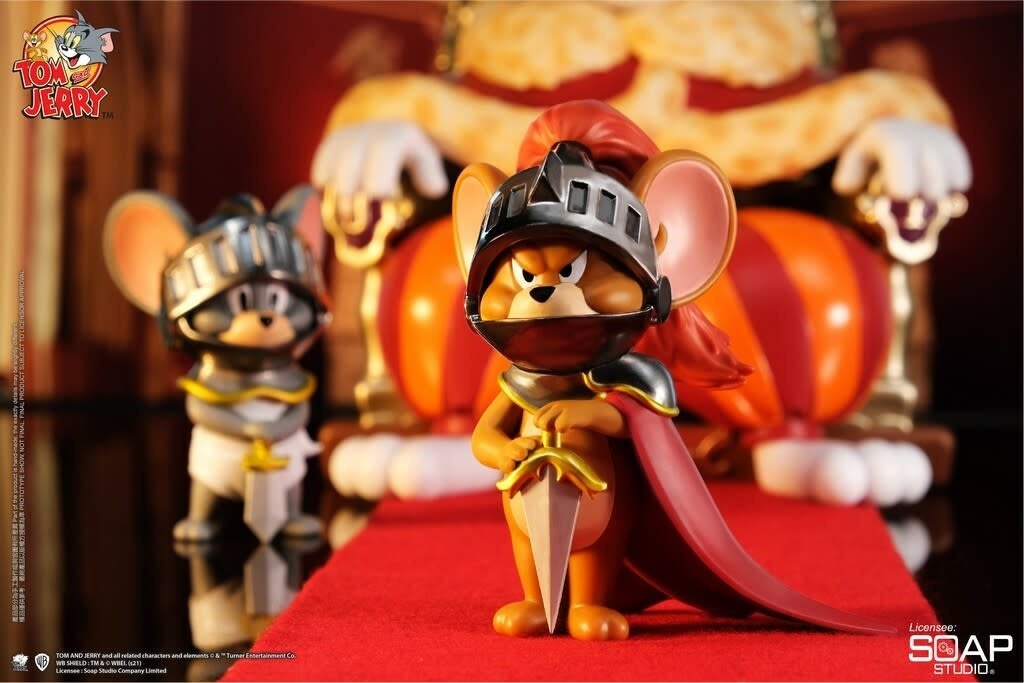 Tom and Jerry: Royal Court Jerry and Tuffy PVC Statue - Fans Geek Store