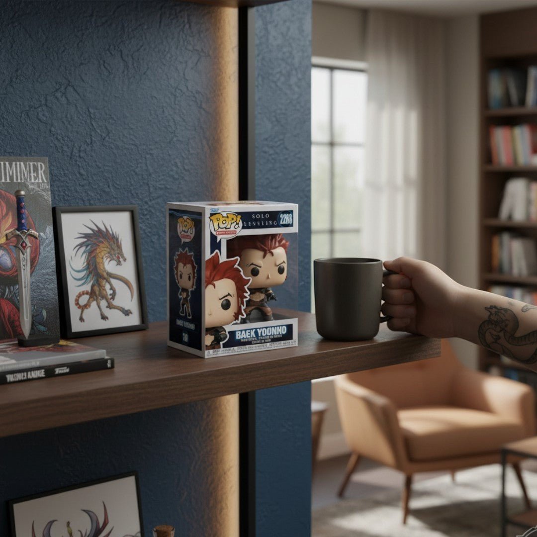 Solo Leveling – Baek Yoonho POP! Animation Vinyl Figuur 9cm - Fans Geek Storeproduct_typeFunko