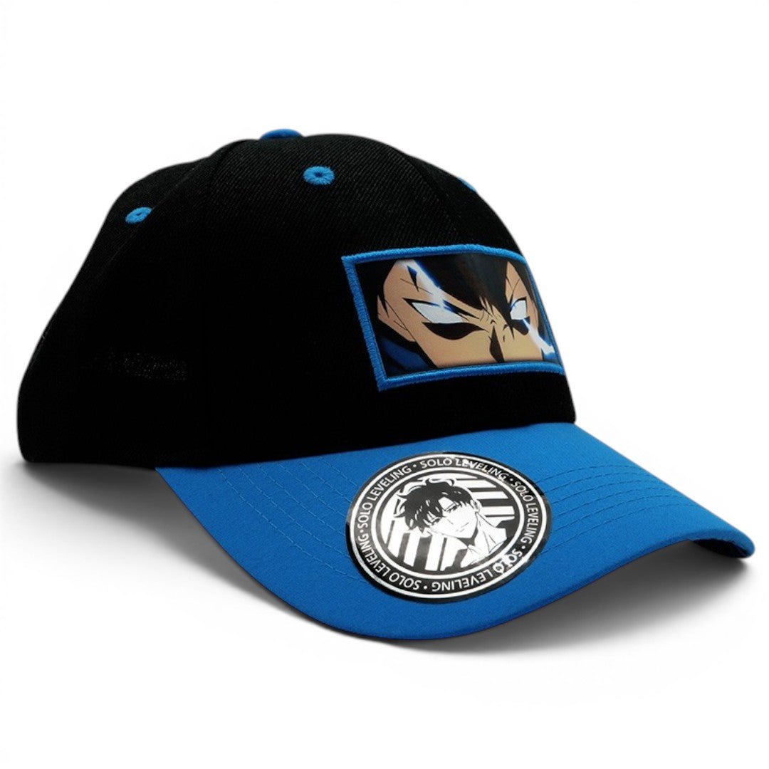 Solo Leveling – Sung Jinwoo Pet Blauw Zwart Geborduurd | One Size - Fans Geek Storeproduct_typeABYstyle