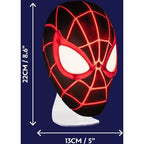 Spider-Man Lamp Miles Morales Masker Paladone Kunststof 22cm