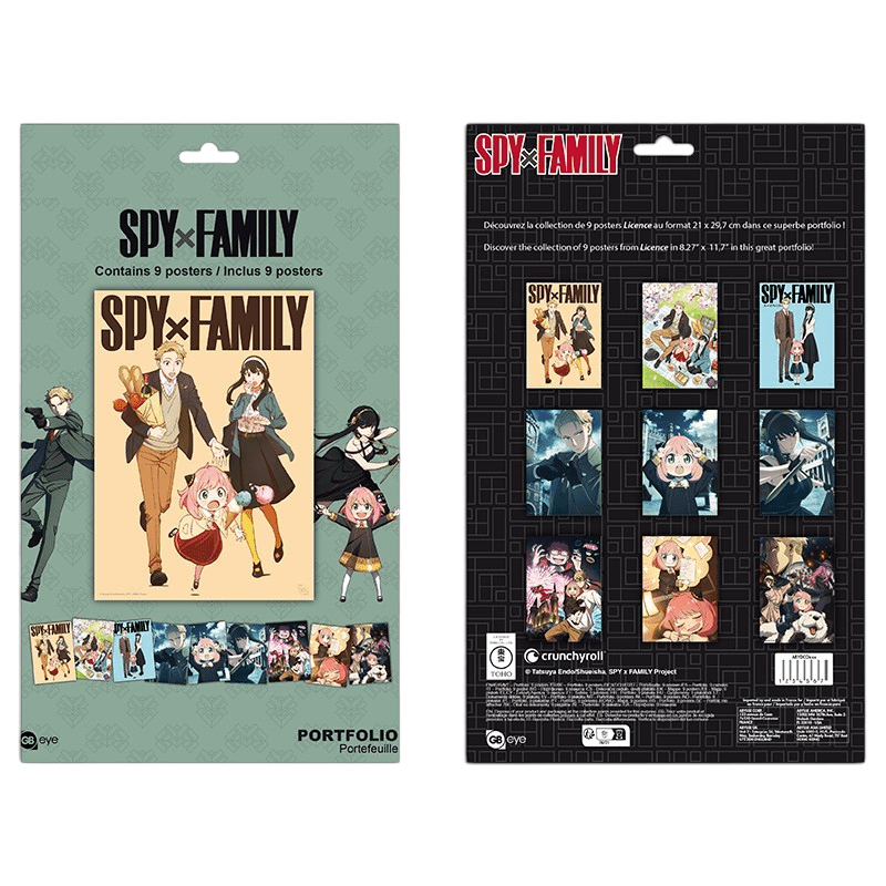 Spy x Family Poster Portfolio Characters - Fans Geek Storeproduct_typeGB eye