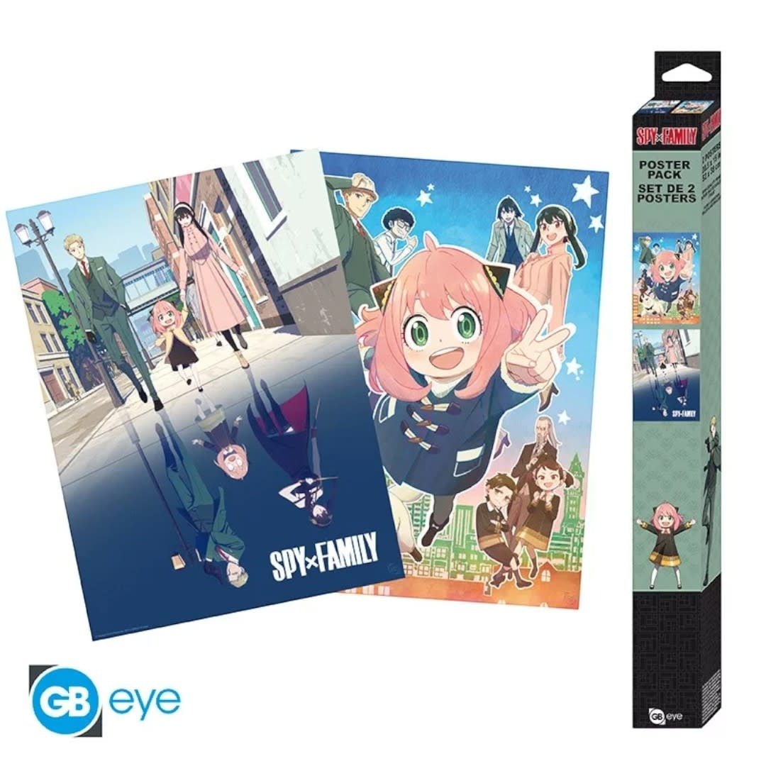 Spy x Family Set of 2 Chibi Posters "A Double Family" - Fans Geek Store