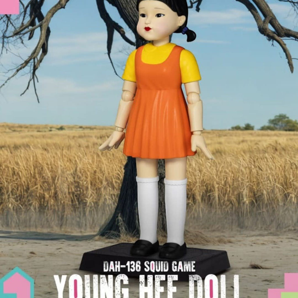 Squid Game Action Figure with Sound Young Hee Doll - Fans Geek Store