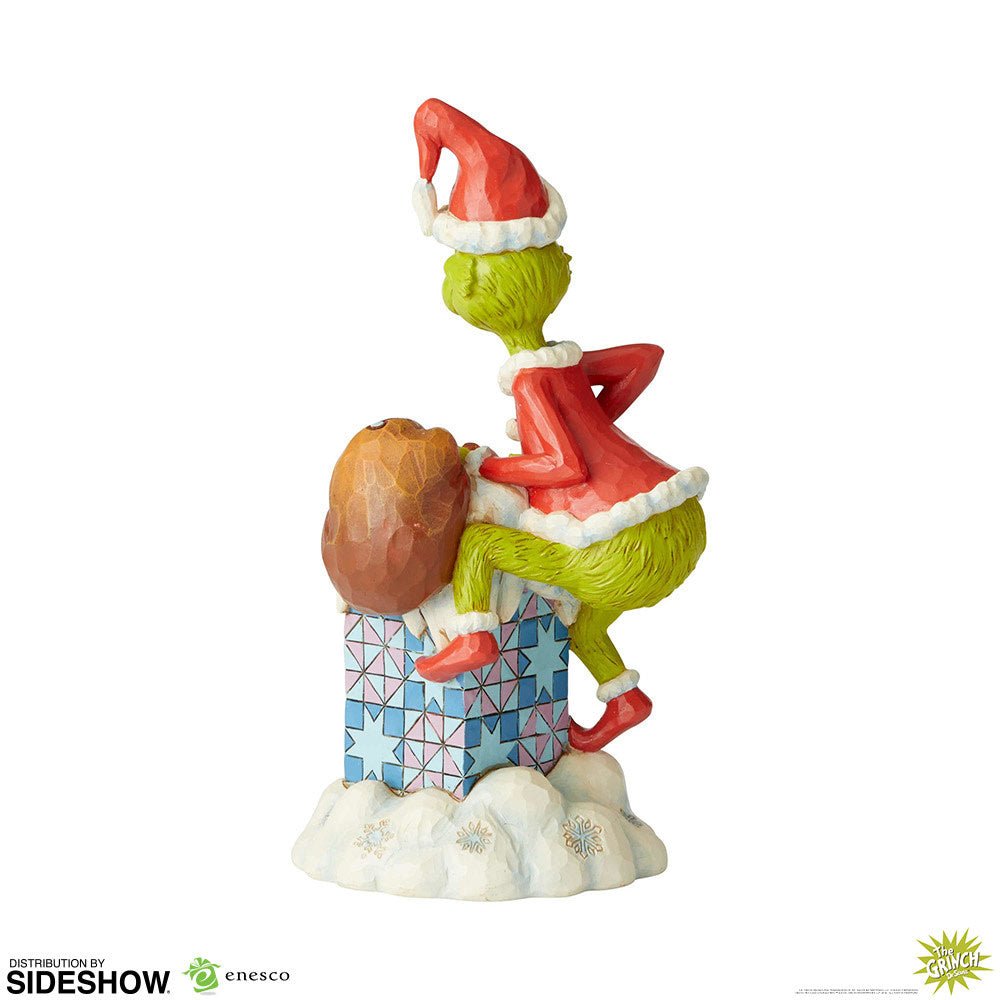 The Grinch: Grinch Climbing in the Chimney - Fans Geek Store