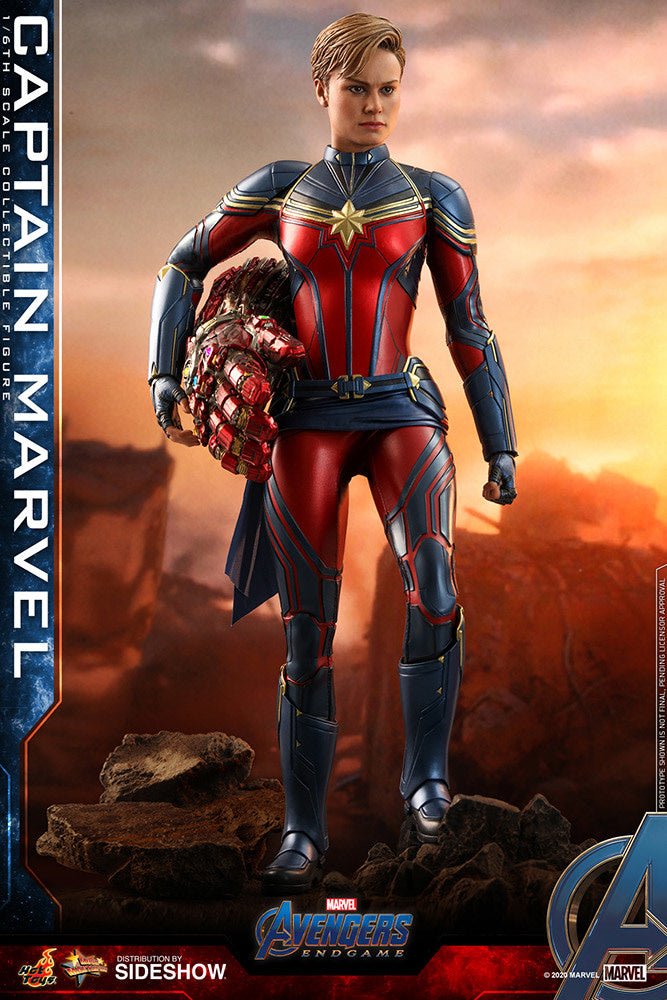 Marvel: Avengers Endgame - Captain Marvel 1:6 Scale Figure - Fans Geek Store