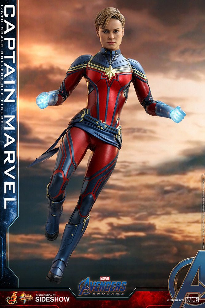 Marvel: Avengers Endgame - Captain Marvel 1:6 Scale Figure - Fans Geek Store