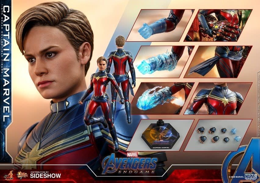Marvel: Avengers Endgame - Captain Marvel 1:6 Scale Figure - Fans Geek Store