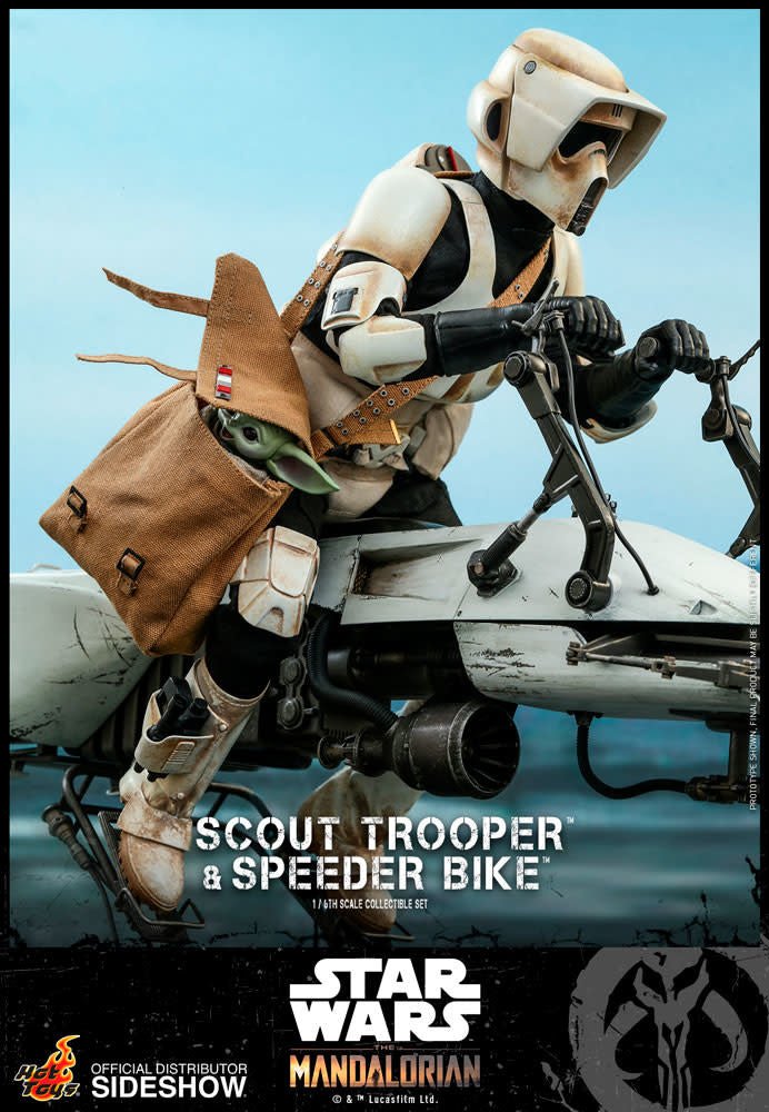 Star Wars: The Mandalorian - Scout Trooper and Speeder Bike - Fans Geek Store
