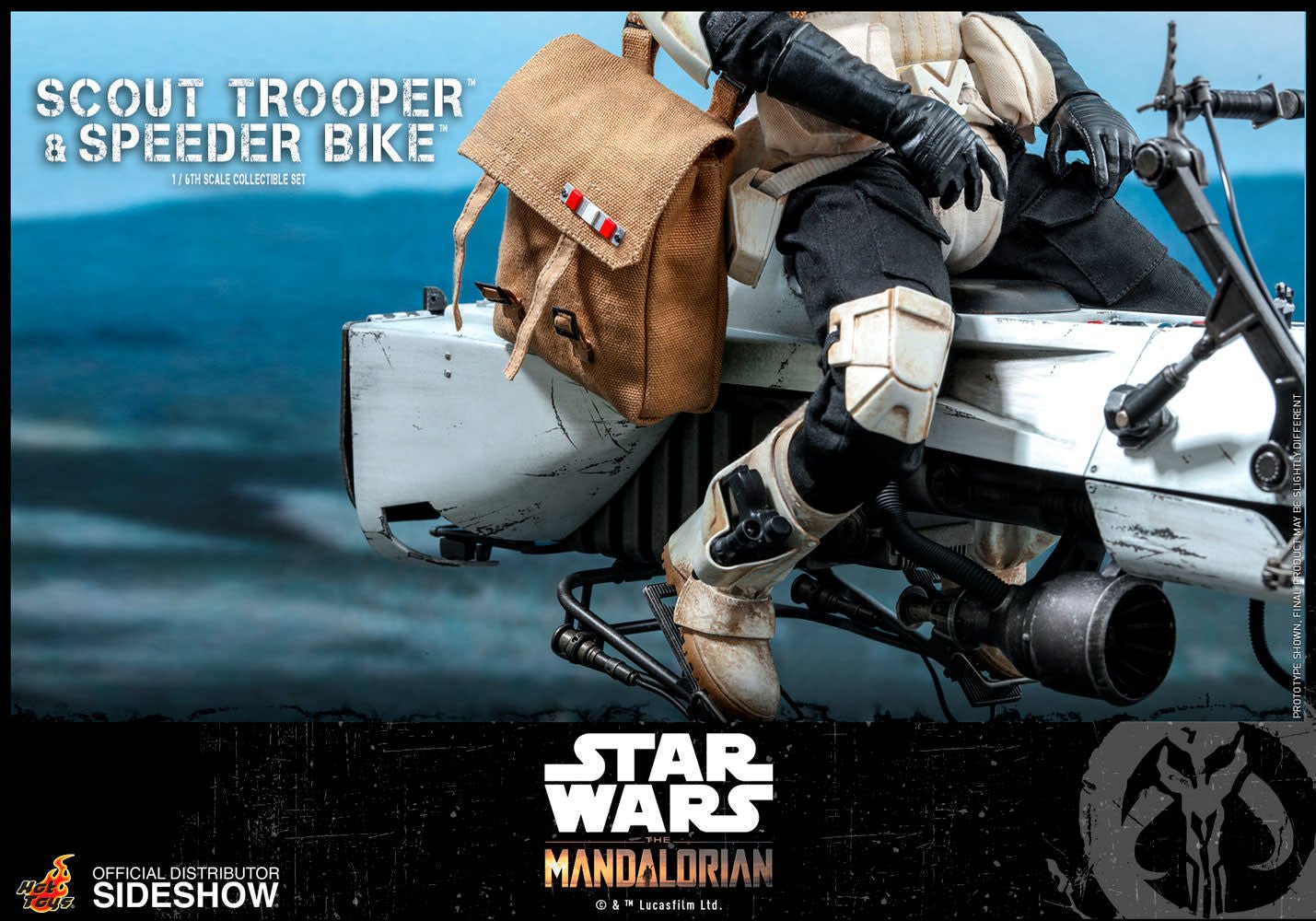 Star Wars: The Mandalorian - Scout Trooper and Speeder Bike - Fans Geek Store