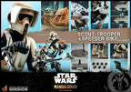 Star Wars: The Mandalorian - Scout Trooper and Speeder Bike - Fans Geek Store
