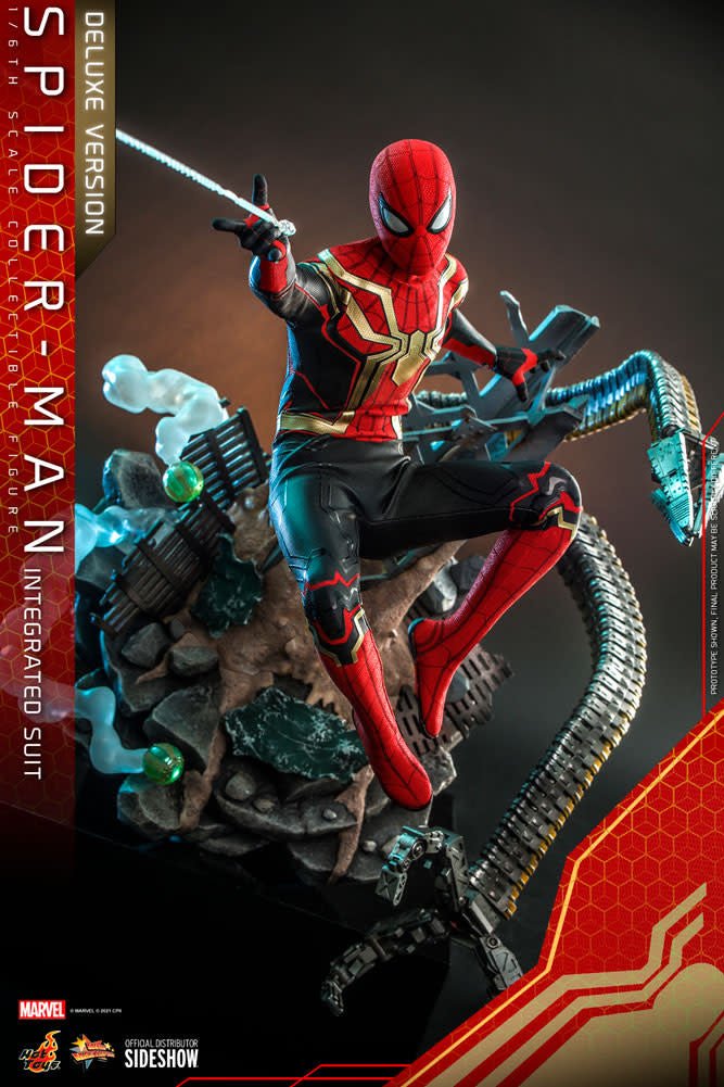 Marvel: Spider - Man No Way Home - Deluxe Spider - Man Integrated Suit 1:6 Scale Figure - Fans Geek Store
