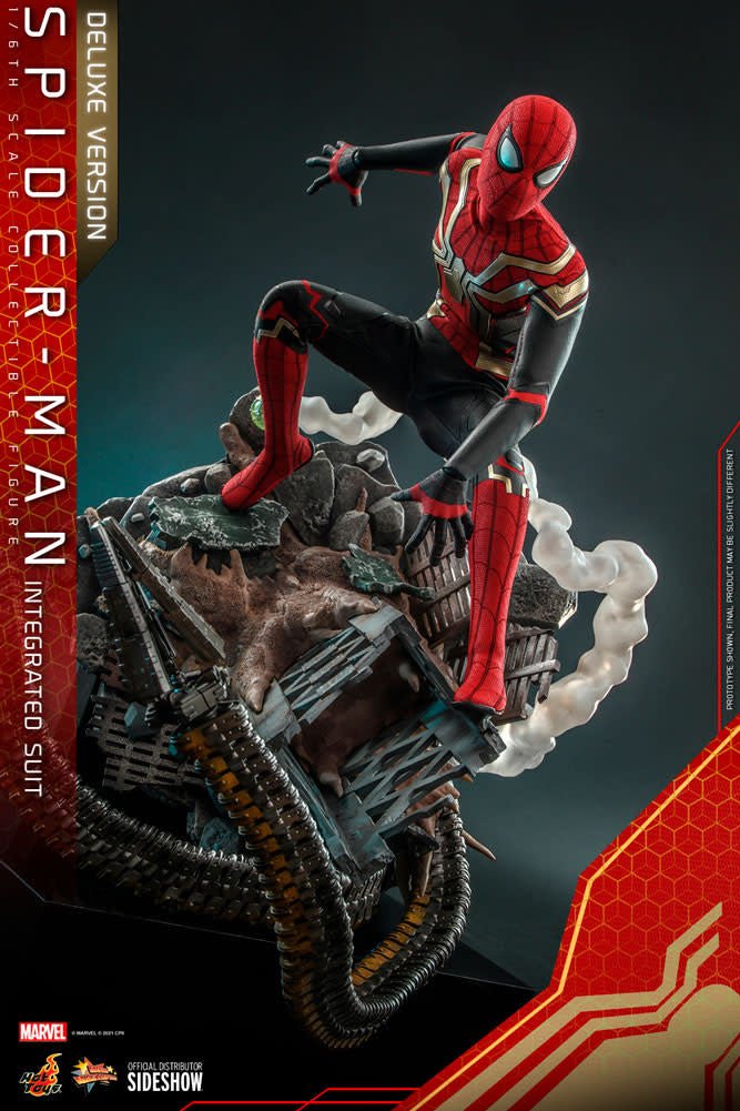 Marvel: Spider - Man No Way Home - Deluxe Spider - Man Integrated Suit 1:6 Scale Figure - Fans Geek Store