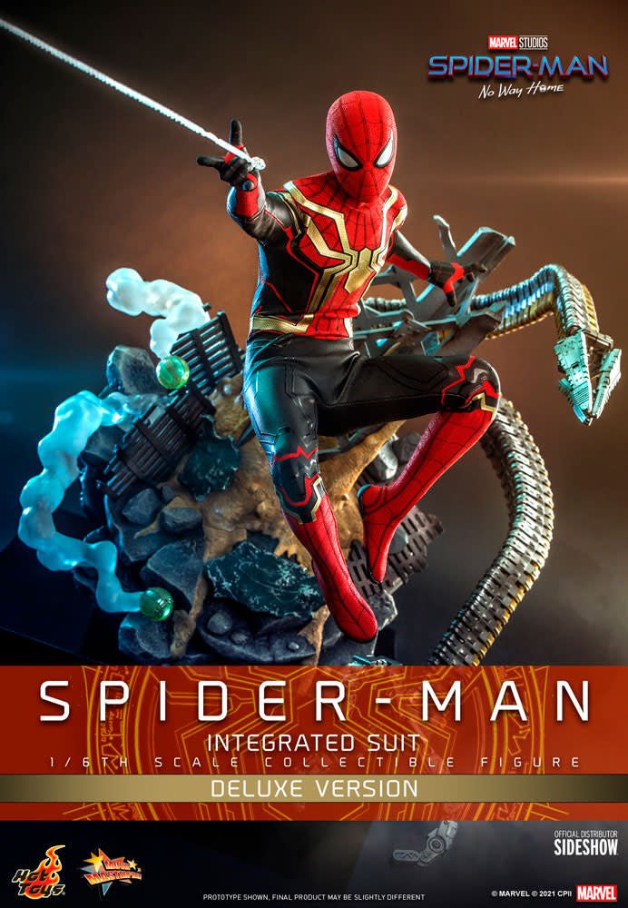 Marvel: Spider - Man No Way Home - Deluxe Spider - Man Integrated Suit 1:6 Scale Figure - Fans Geek Store