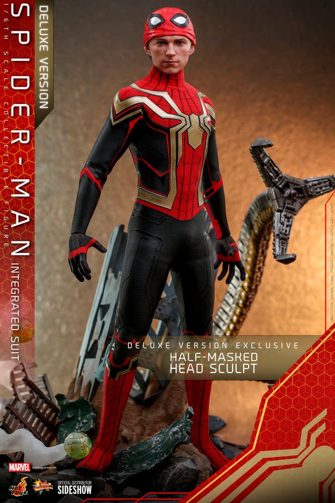 Marvel: Spider - Man No Way Home - Deluxe Spider - Man Integrated Suit 1:6 Scale Figure - Fans Geek Store
