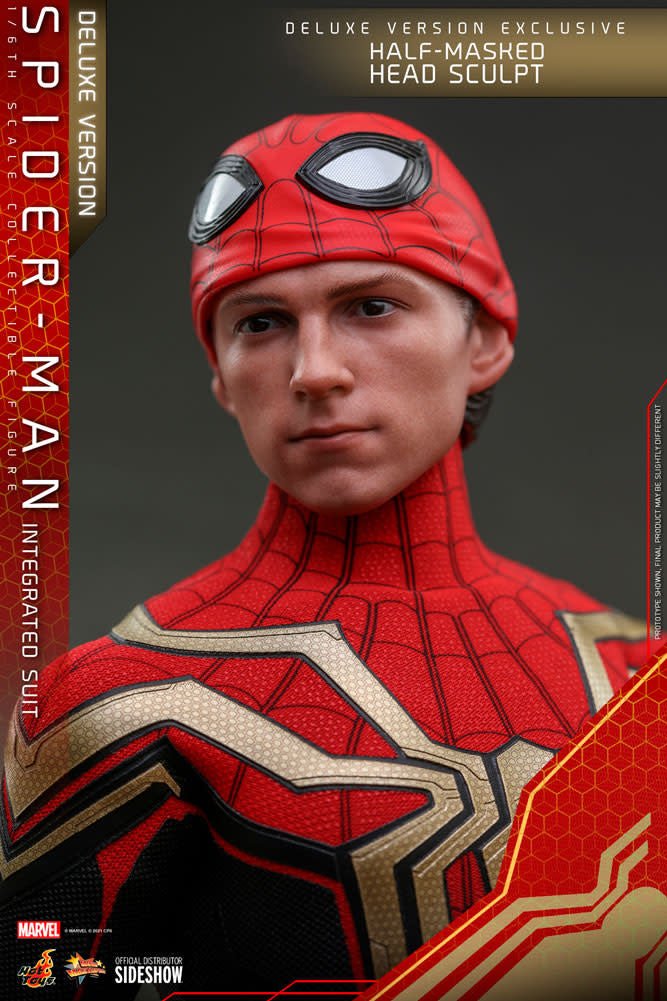 Marvel: Spider - Man No Way Home - Deluxe Spider - Man Integrated Suit 1:6 Scale Figure - Fans Geek Store