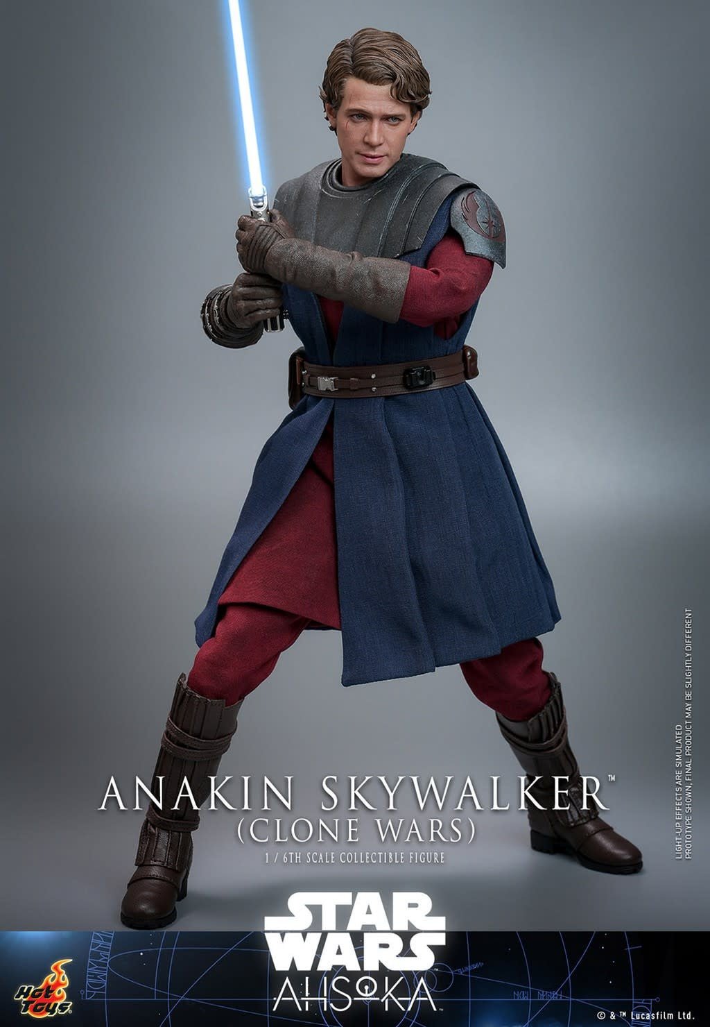 Star Wars: Clone Wars - Anakin Skywalker 1:6 Scale Figure - Fans Geek Store