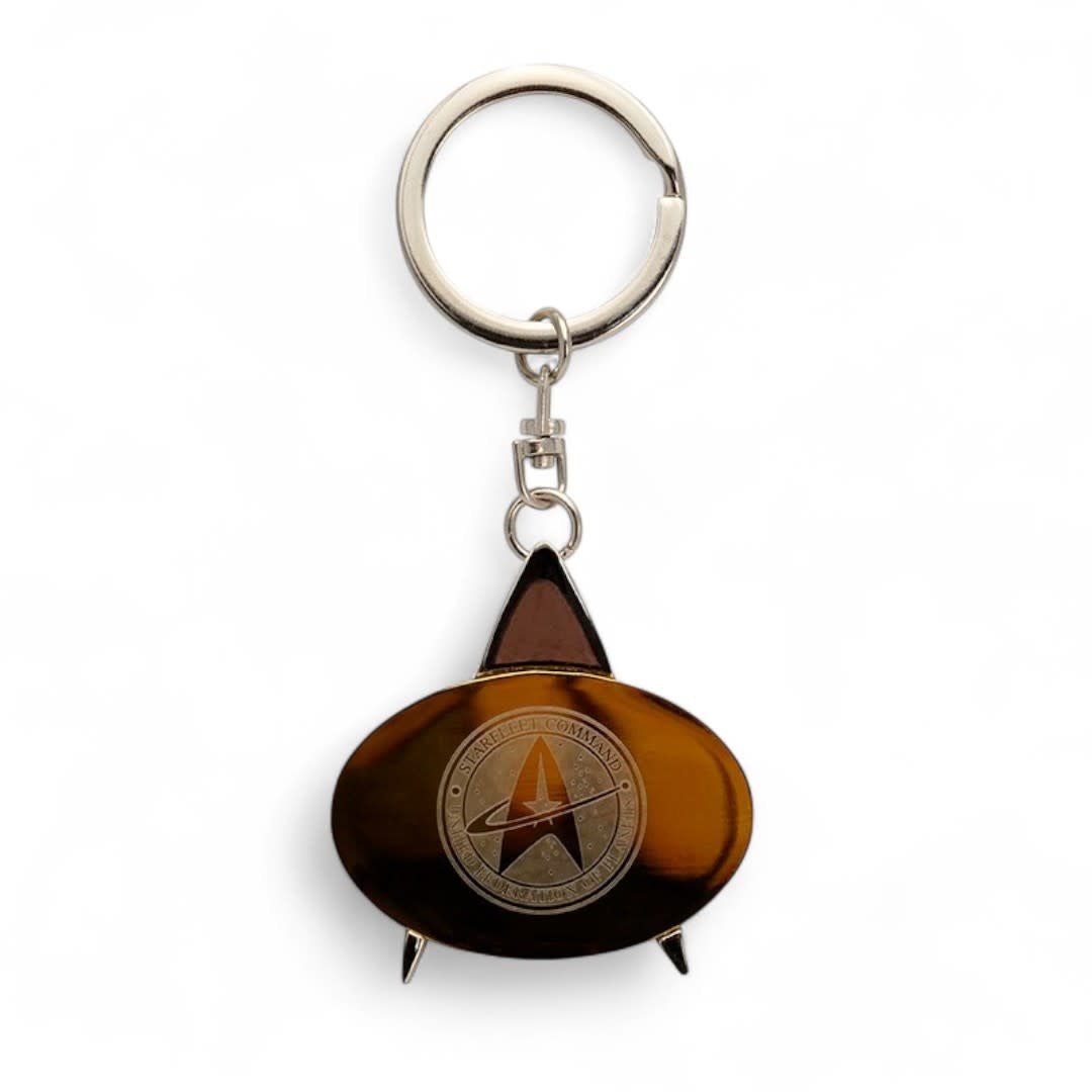 STAR TREK - 3D "Communicator Badge" Keychains - Fans Geek Store